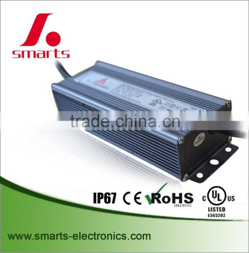 80w 24v dc power supply triac dimmable constant voltage led driver with 3 year warranty
