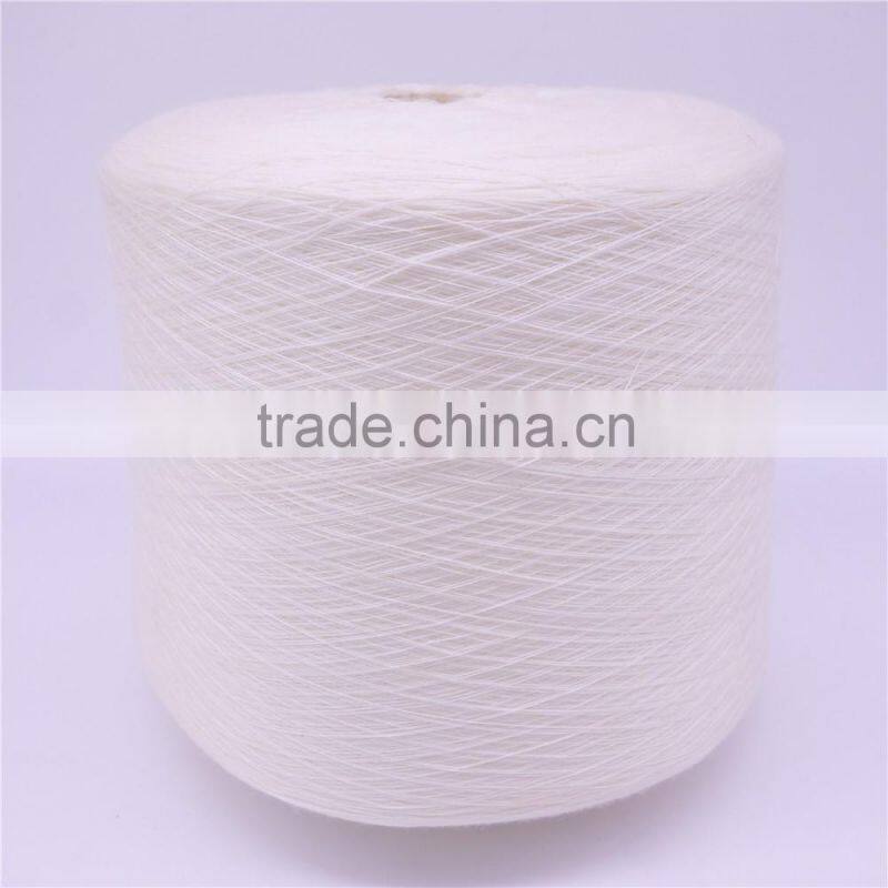 100% acrylic thread 52/2NM raw white , dyed for knitting anti pilling 4 grade