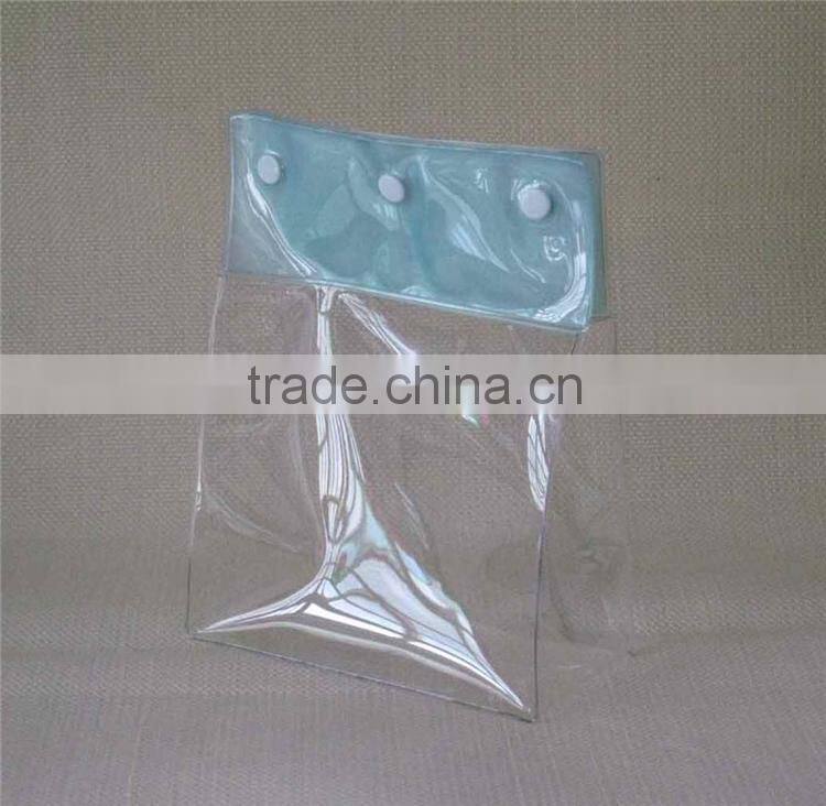 Custom Plastic Cosmetic PVC Clear Bag