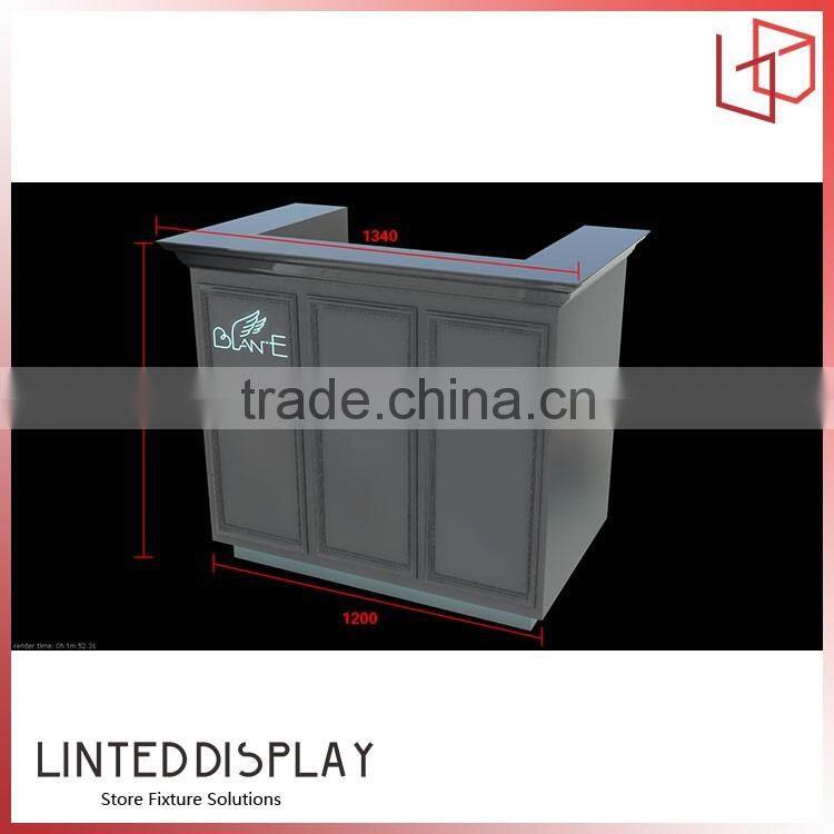 Excellent retail clothes shop reception counter