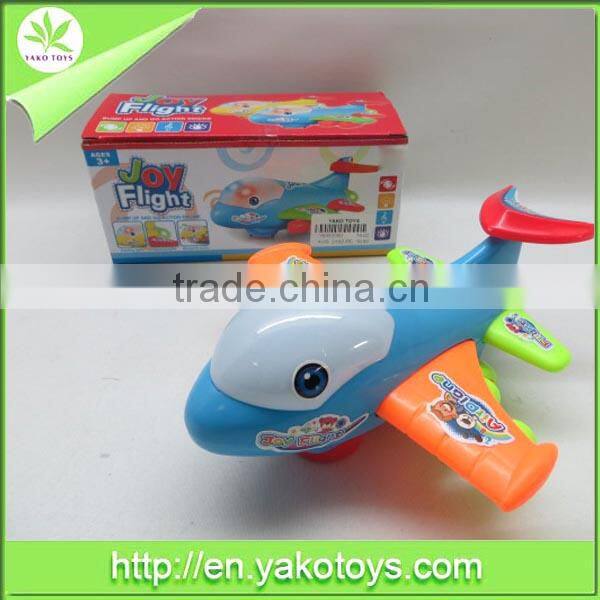 Funny B/O airplane for kids with light and soud