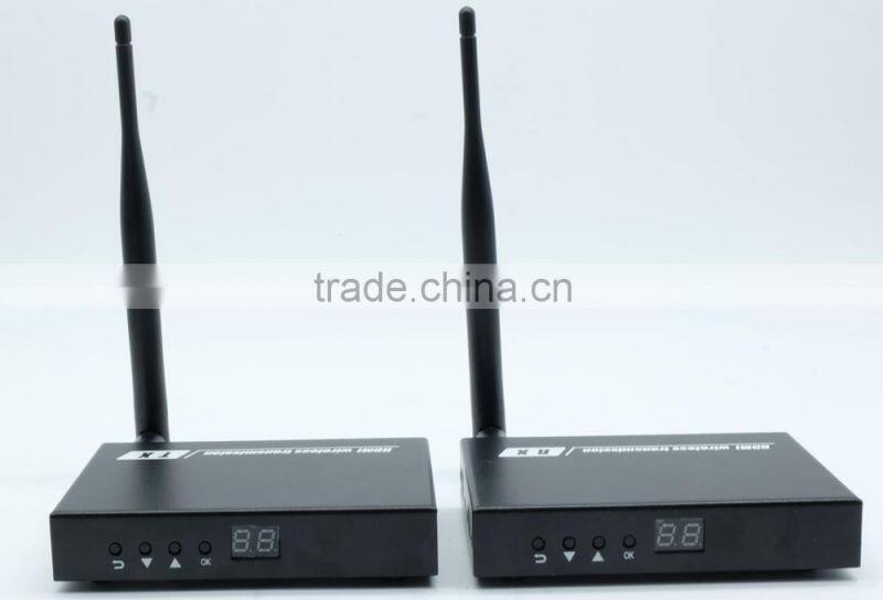 alibaba supplier Newest Pinwei PW-DT211W HDMI wireless Extender 50m (164ft) HDMI Extender with IR and HDMI looping out