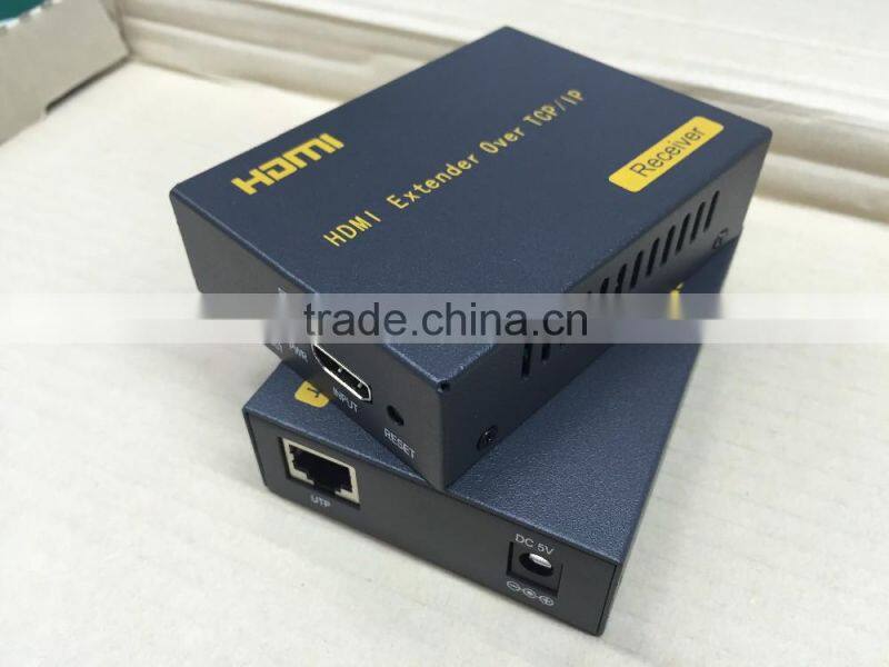 HDMI audio video Ip hdmi extender supporting 3D and TCP/IP up to 120m