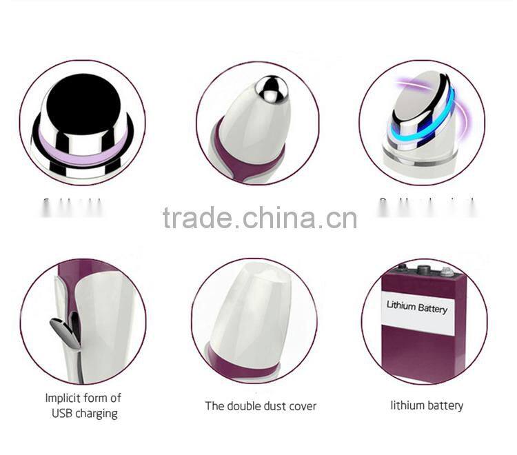 handheld LED light therapy EMS phototherapy skin tightening facial machine