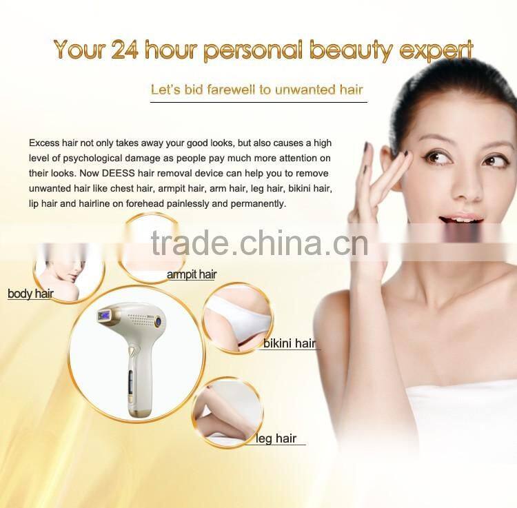 Professional 300,000 shots ipl flash lamp IPL machine ipl depilation machine for hair removal