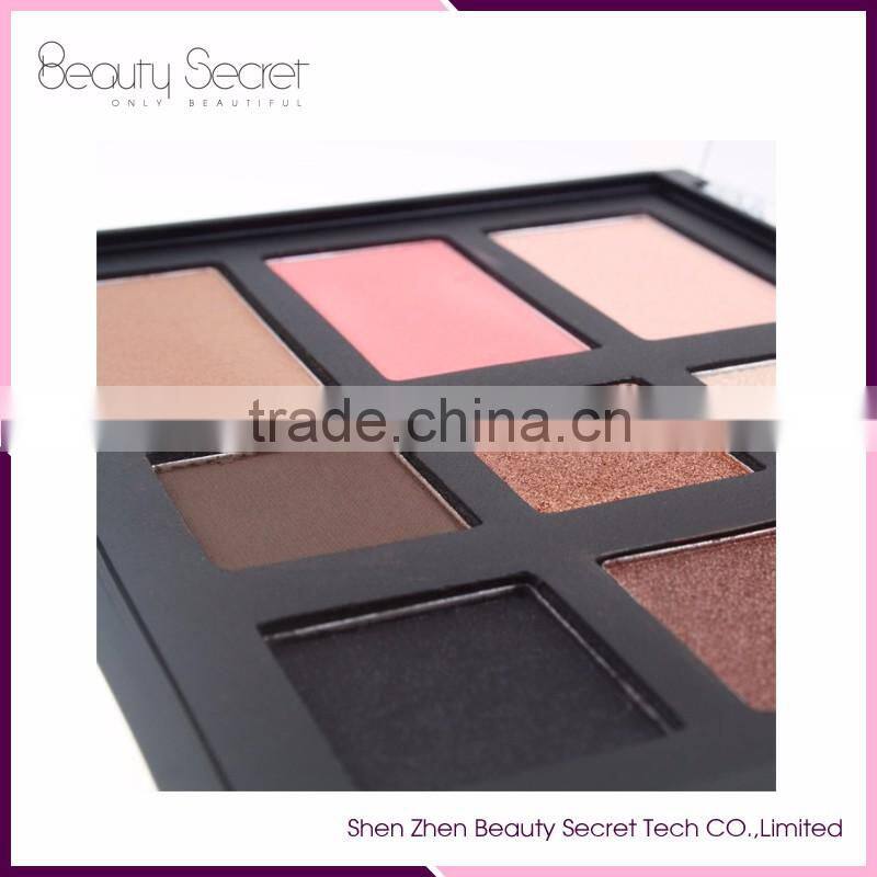China cosmetic factory 9 color eyeshadow contour palette made for export