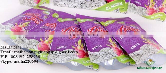 Freeze Dried Dragon Fruit Chips From Vietnam With Sugar Free/ Freeze Dried Fruit Chips