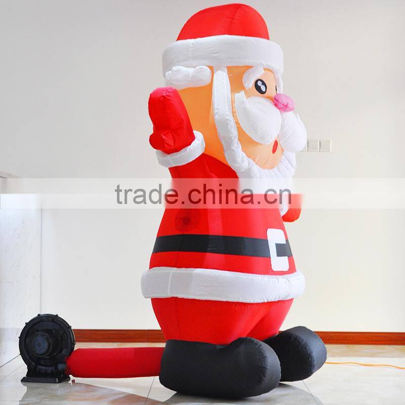 6m Outdoor Commerial Oxford Inflatable Santa Claus