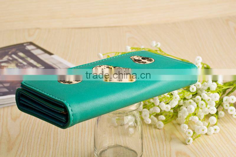 Cheap New Fashion Womens Pu Leather Bag Skull Fashion Handbag Girl Purse Wallet For Sale