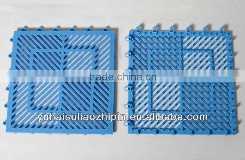 PVC With animal husbandry black milking parlour mat