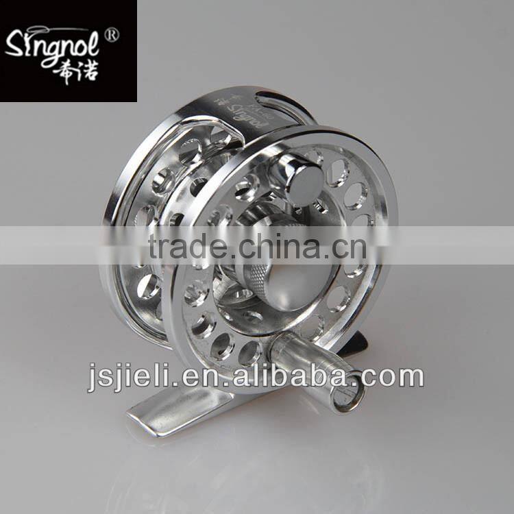 Singnol FA40 Fly Fishing Reel CNC Aluminum Frame and Spool One-way Ball Bearing Fly Reel Fishing Gear fishing tackle