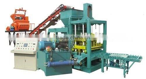 Hot Sale QT12-15 Automatic Concrete Hollow Brick Machine