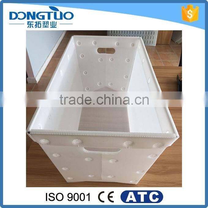 Plastic tote box custom size, wholesale plastic packaging box