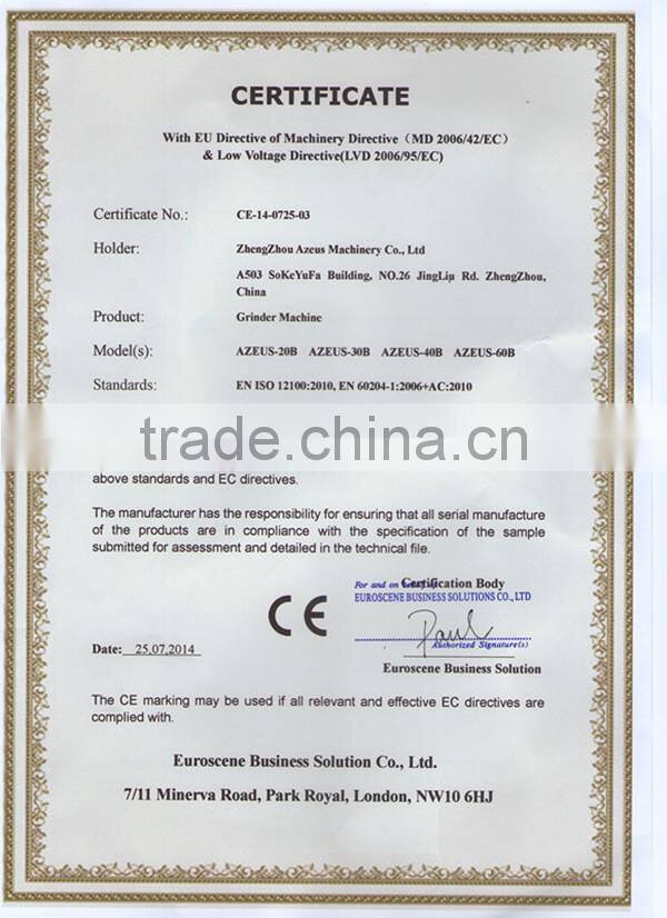 5.5KW SUS304 sugar grinder machine