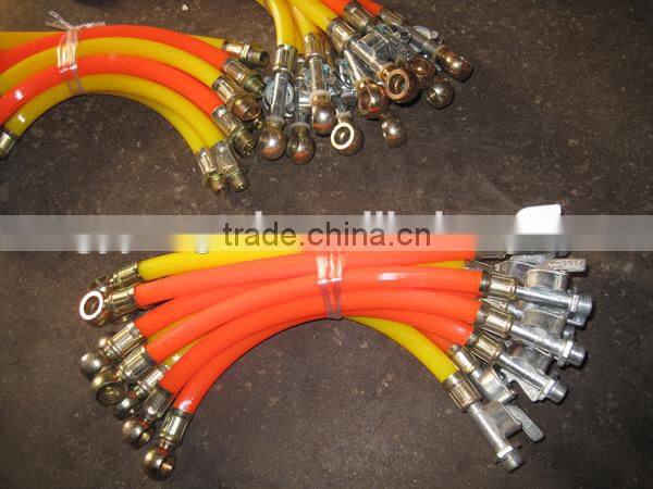 Tractor diesel engine plastic oil delivery pipe