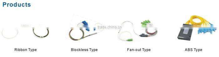 ribbon type PLC splitter, ribbon PLC splitter, bare fiber PLC splitter