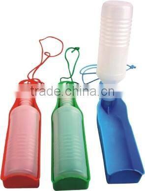 Foldable Pet dog bottle Pet dog portable drinking bowl Pet dog cat water drink bottle