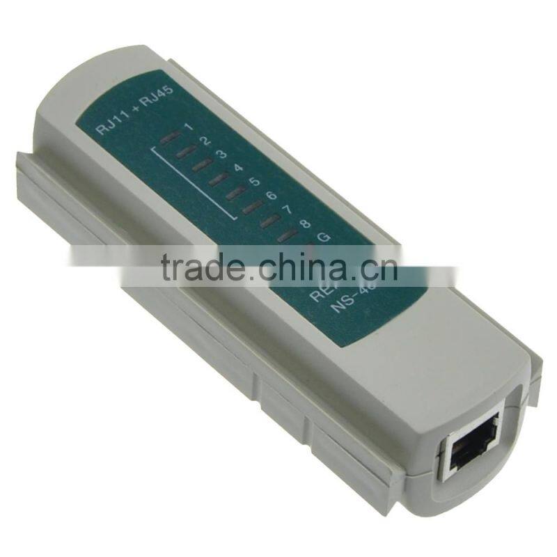 RJ45 RJ11 Cat-5 Cat-6 Cable Network LAN Cable Tester