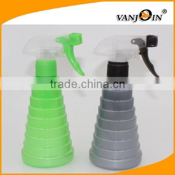 16oz Empty Amber plastic Spray Bottle with Black Trigger wholesale