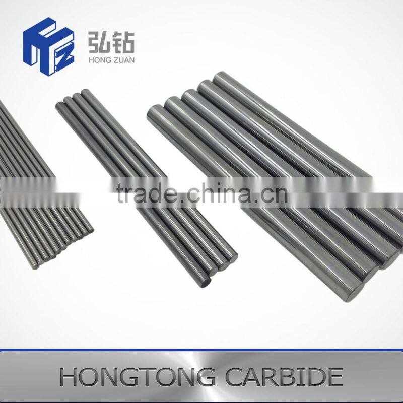 Various size tungsten carbide ground rod bars for Axial coolant Duct