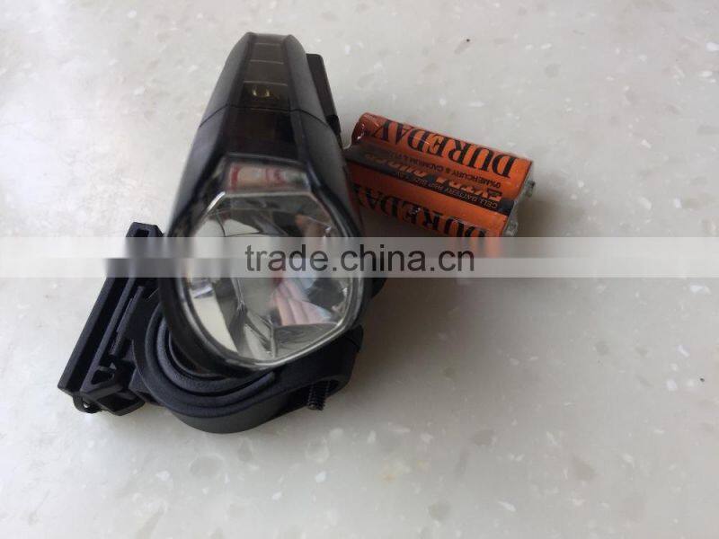 Bicycle Head Light 1W white LED 25LUX