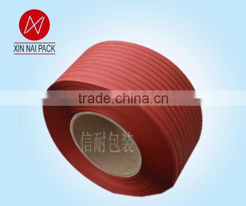 RED packing strap Pet Strap banding PET Strapping, Polyester Strapping