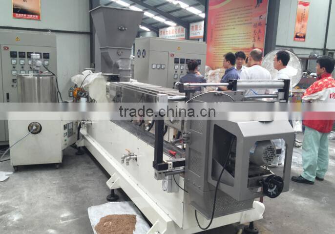 Large size double screw extruder/2D&3D pellet machine/Breakfast Cereals Machine/TVP Soy Protein machine