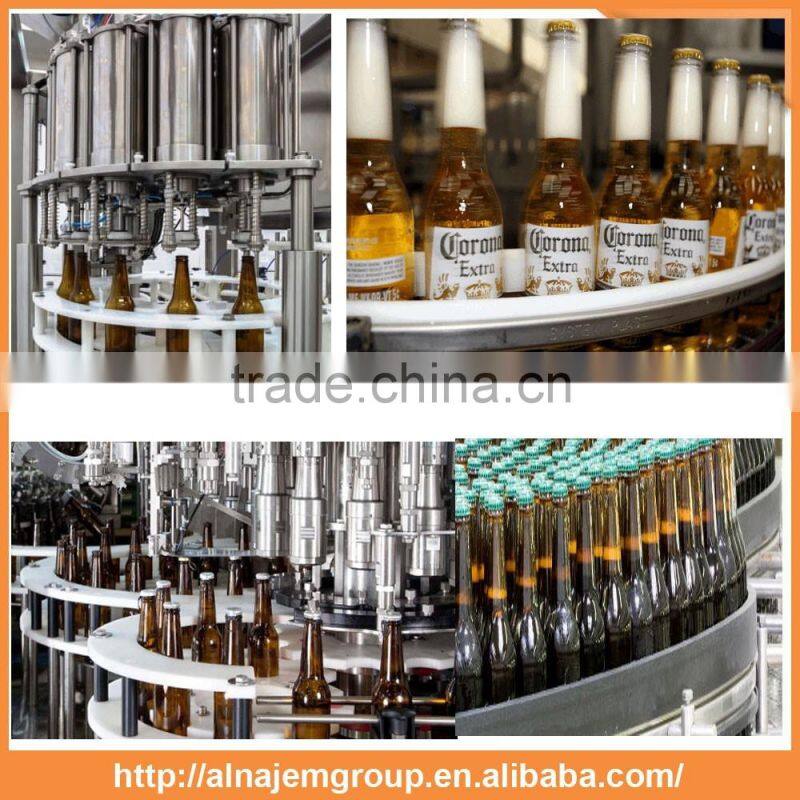 High Quality Economy Linear Type Beer Can Bottling Line /Filling Machine Without alcohol