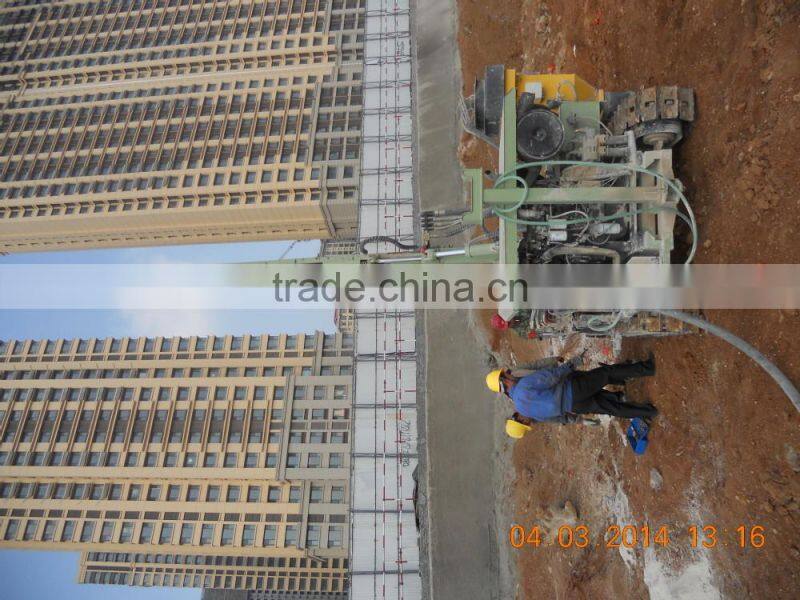 CTQ-Z115Y hydraulic bore hole down the hole mining exploration with dust collector drilling rig