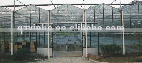 The sliding door of greenhouse