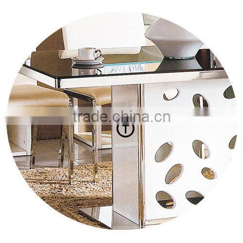 LH-232T Glass top dining table
