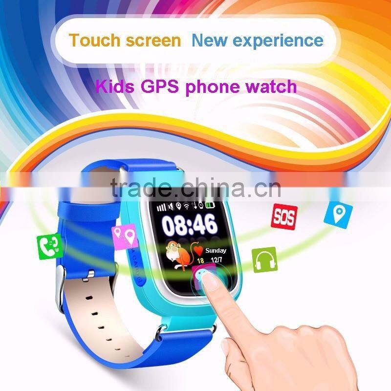 Q50/Q90 Smart Tourch GPS Watch For Kids with Russian and English Language