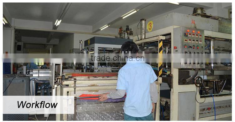 clear folding pvc packaging box