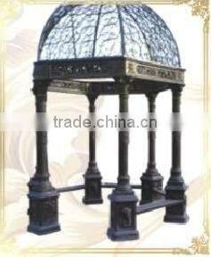 China manufacturer cast Iron Hexagon Pavilion for sale
