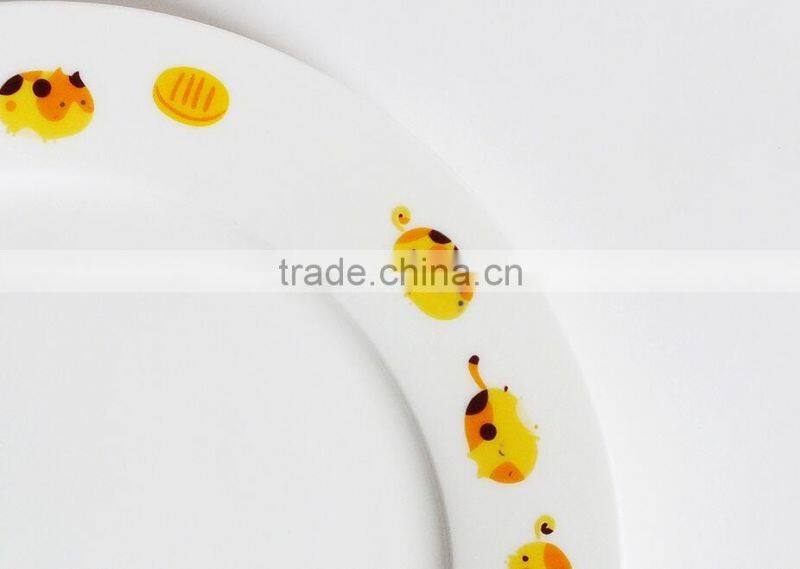 Porcelain Kid Breakfast Dinner Set