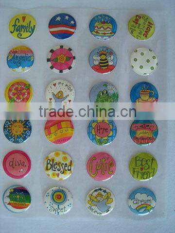 OEM epoxy sticker,die cut epoxy sticker,waterproof epoxy sticker keychain