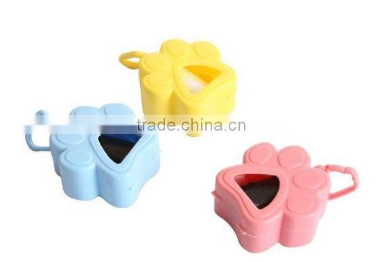 Colorful cat Pet Waist Pick up Kit & Bags poop scoop pooper scooper