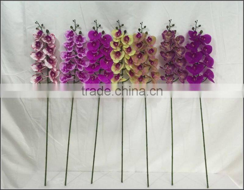 9 flower heads artificial orchid flower