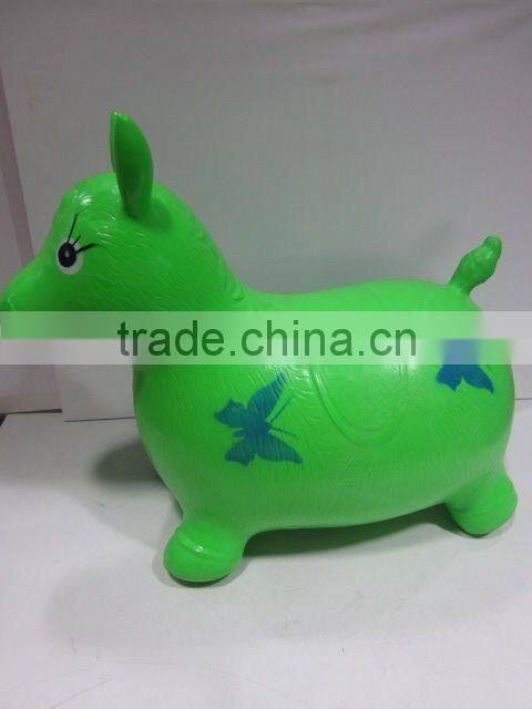painted inflatable toys for children Jumping horse