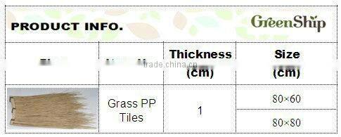 UV resistant fireproof Synthetic Thatch Straw Roofing