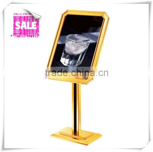 European style advertising freestanding sign stand/ hotel lobby signboard/ Shop signboard/ poster frame/ banners/ signs P-4