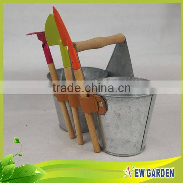 High Quality Lavender Garden metal flower watering can planter