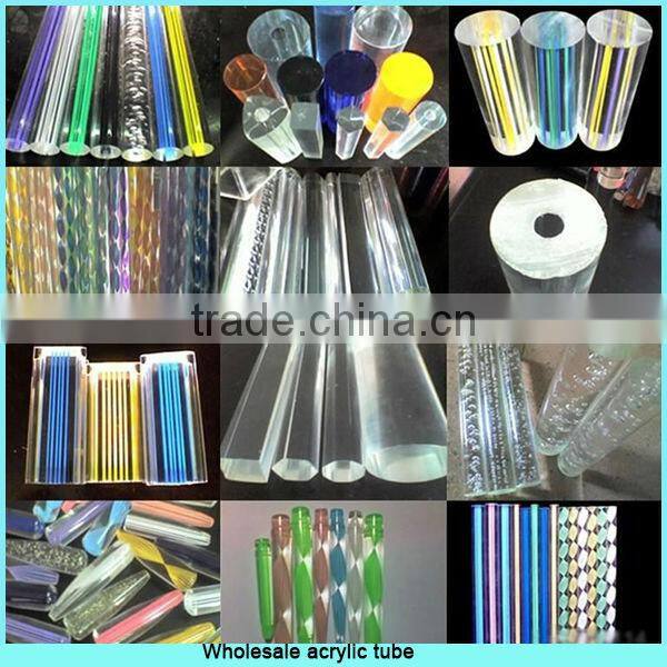 Wholesale acrylic tube with different size