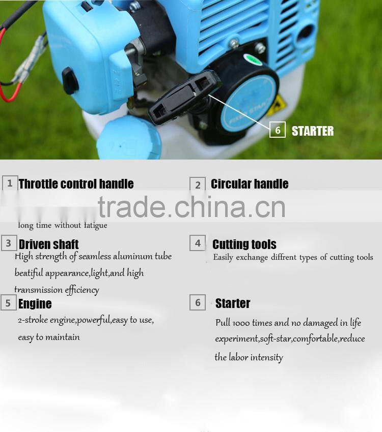 25.4cc portable brush cutter mitsubishi CG260
