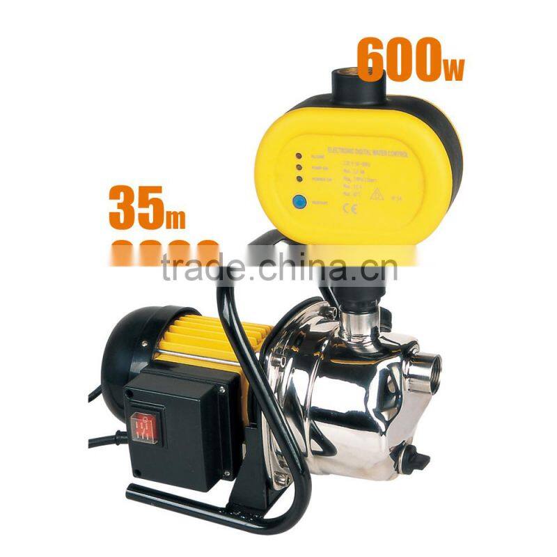 Garden watering pumps with electronic pressure switch