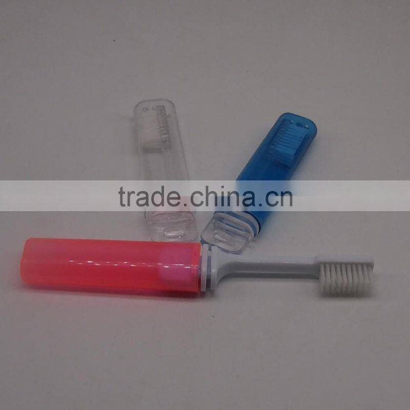 Floding Toothbrush design for adult with long handle