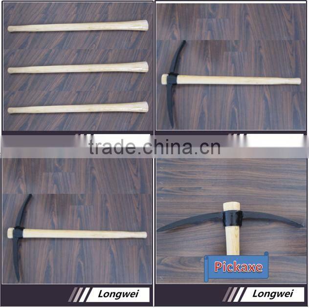High quality angricultural forged pickaxes with fiberglass handle