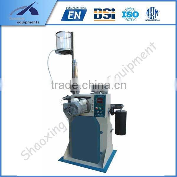 Fine aggregate sand equivalent test apparatus