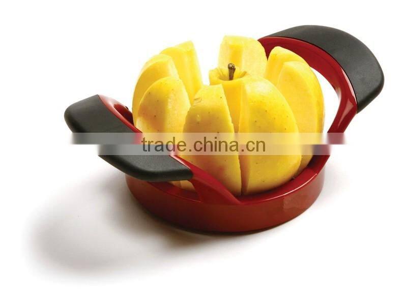 The Fresh Style Apple cutter with stainless steel blades