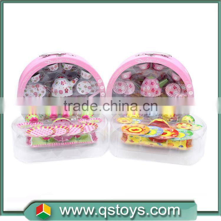 stainless steel china metal tea toy pot set
